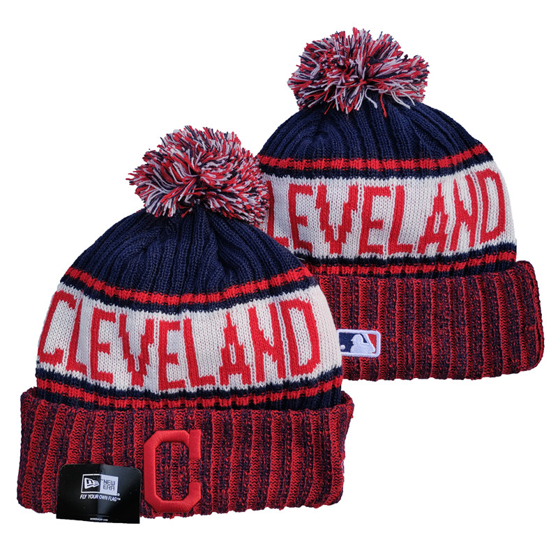 Cleveland Indians Knit Hats 001